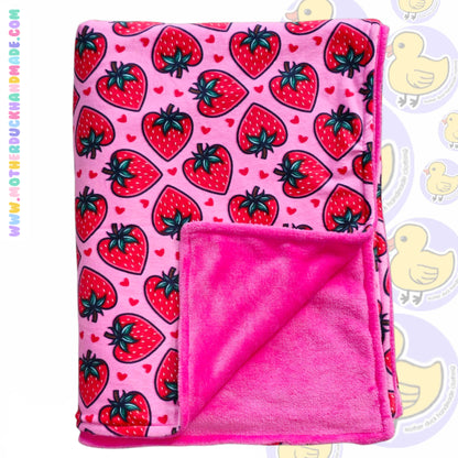 Large blankets (approx 140x100cm) - Snuggly soft & choose ANY print