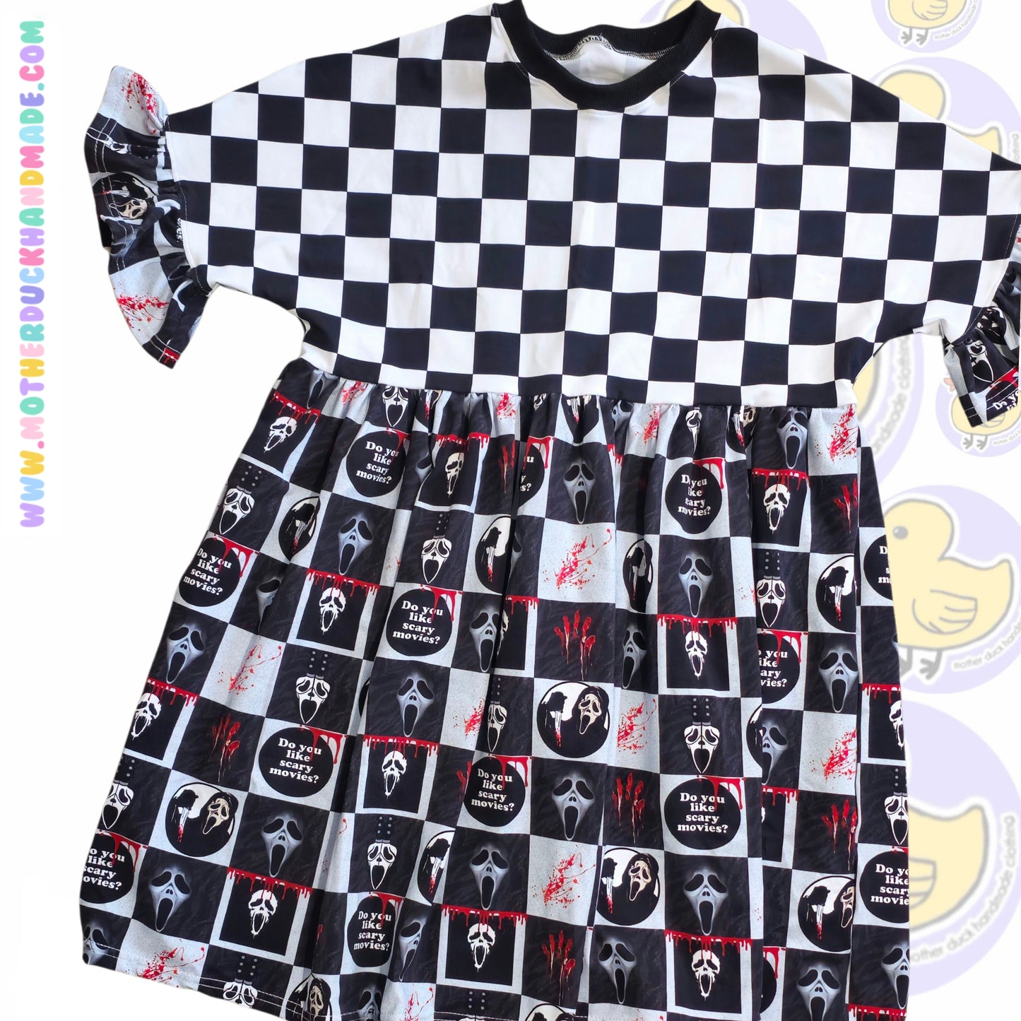 Womens/Teens SMOCK dress (UK4-24) with or withoust sleeve frill