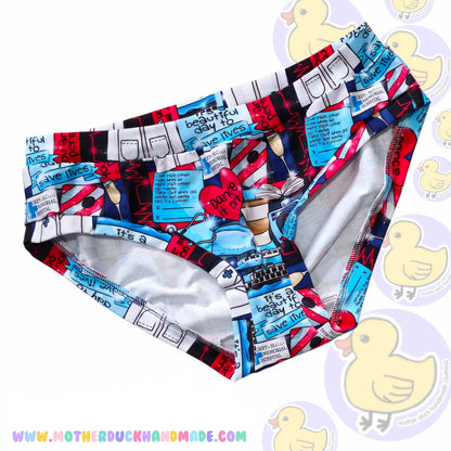 Womens/Teens briefs - Print or scrappy suprise (UK4-28)