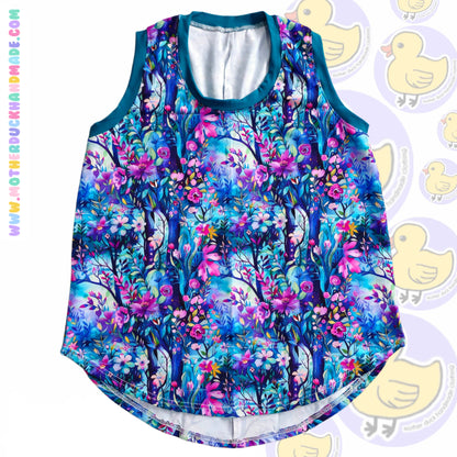 Womens/Teens Curved Hem Vest (UK4-28)
