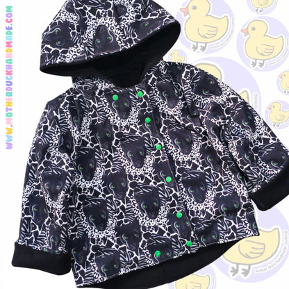 Childrens Zip or Button up coat - fully lined (0-12Y)