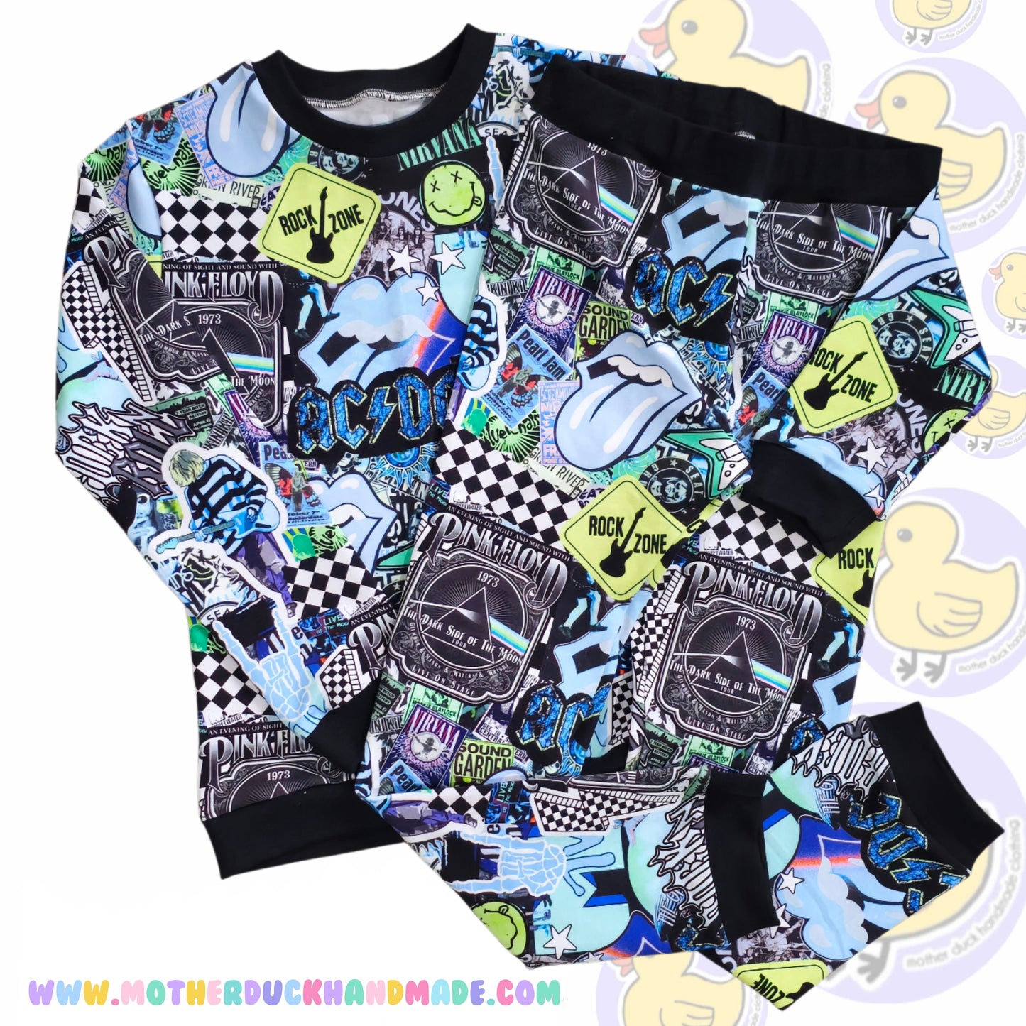 Lounge set - LONG leg/arm (12m-13Y)