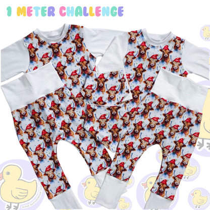 1 or 2 meter challenge - Suitable for adults & Children