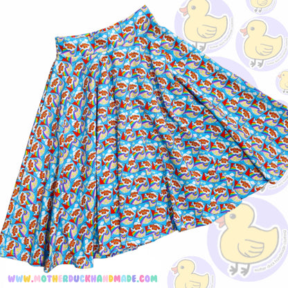 Childrens full circle Twirly skirt (Prem-11Y)