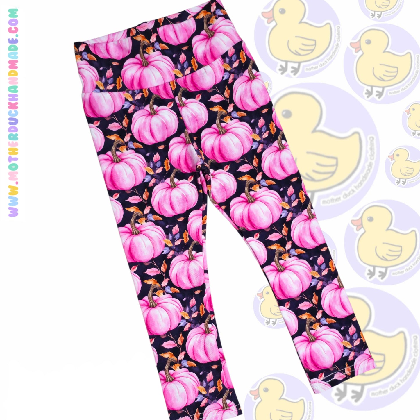 Childrens leggings - Yoga waistband (0-11Y)