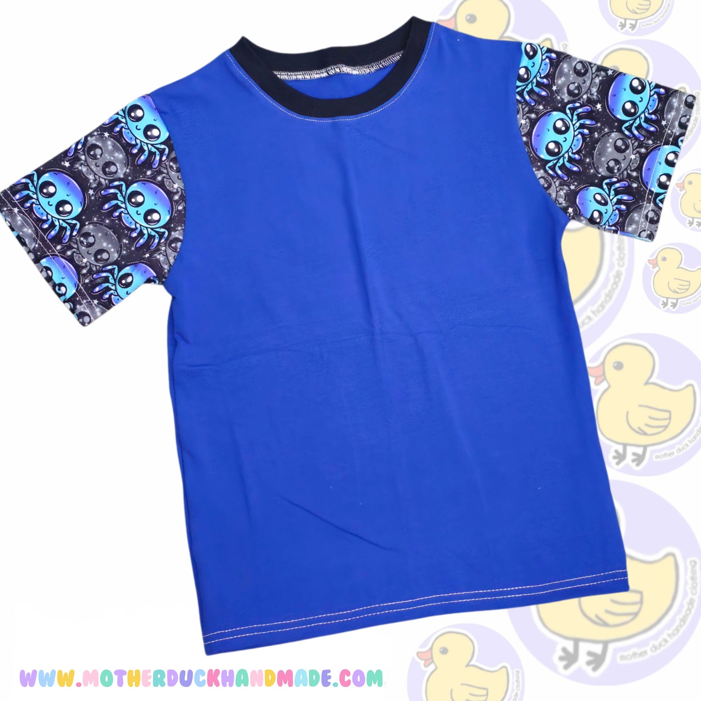 SAVER Childrens classic tshirt (0-14Y) Plain body, print sleeves of your choice