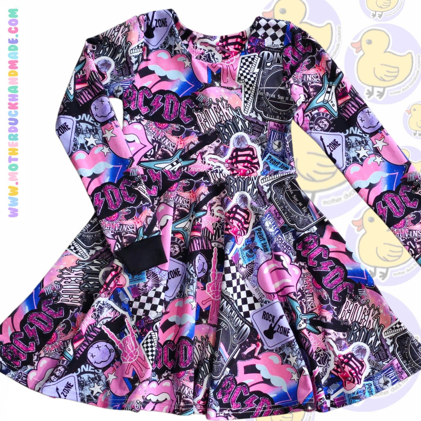 Childrens classic full circle twirly dress (0-12Y)