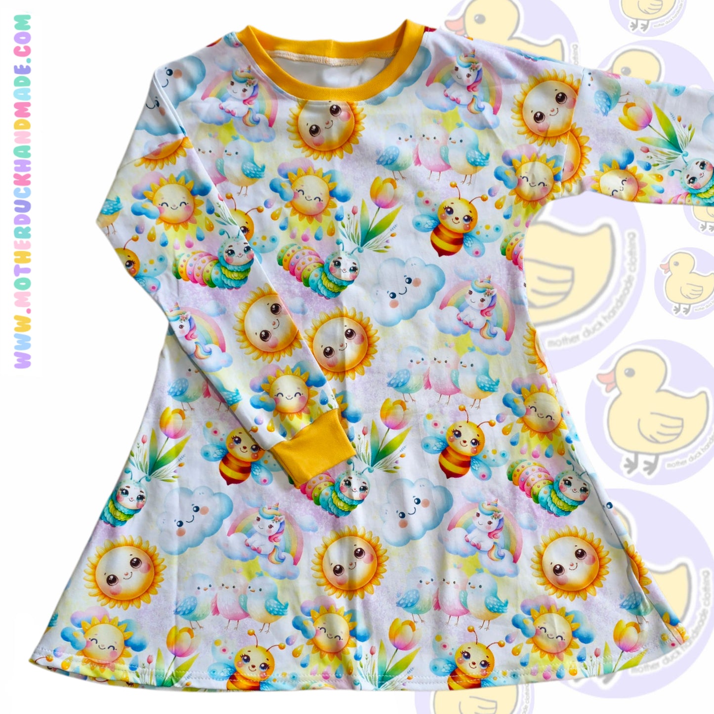 Childrens Beachcomber dress (Prem-12Y)