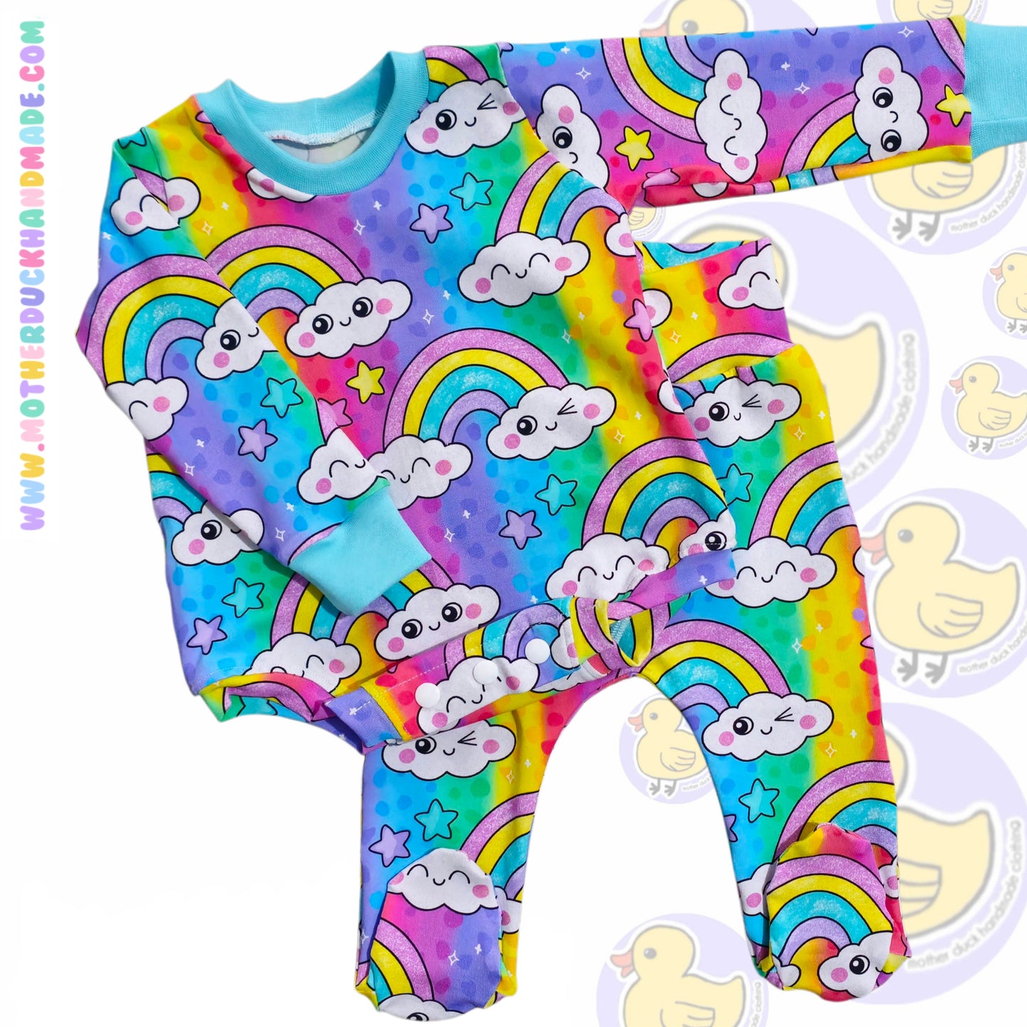 Childrens Birdie romper bodysuit (NB-6Y)
