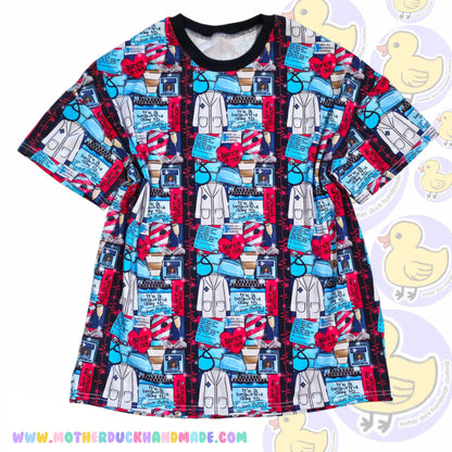 Womens/Teen oversized fit T-shirt (UK4-28)