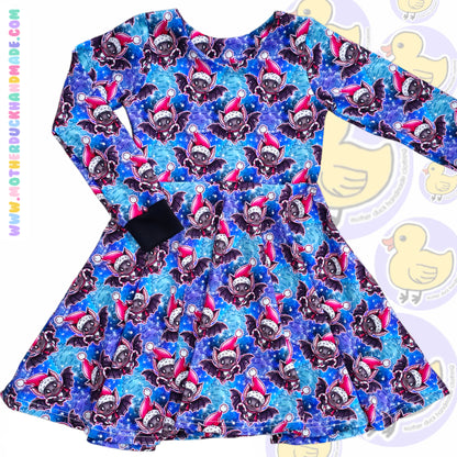 Childrens classic full circle twirly dress (0-12Y)