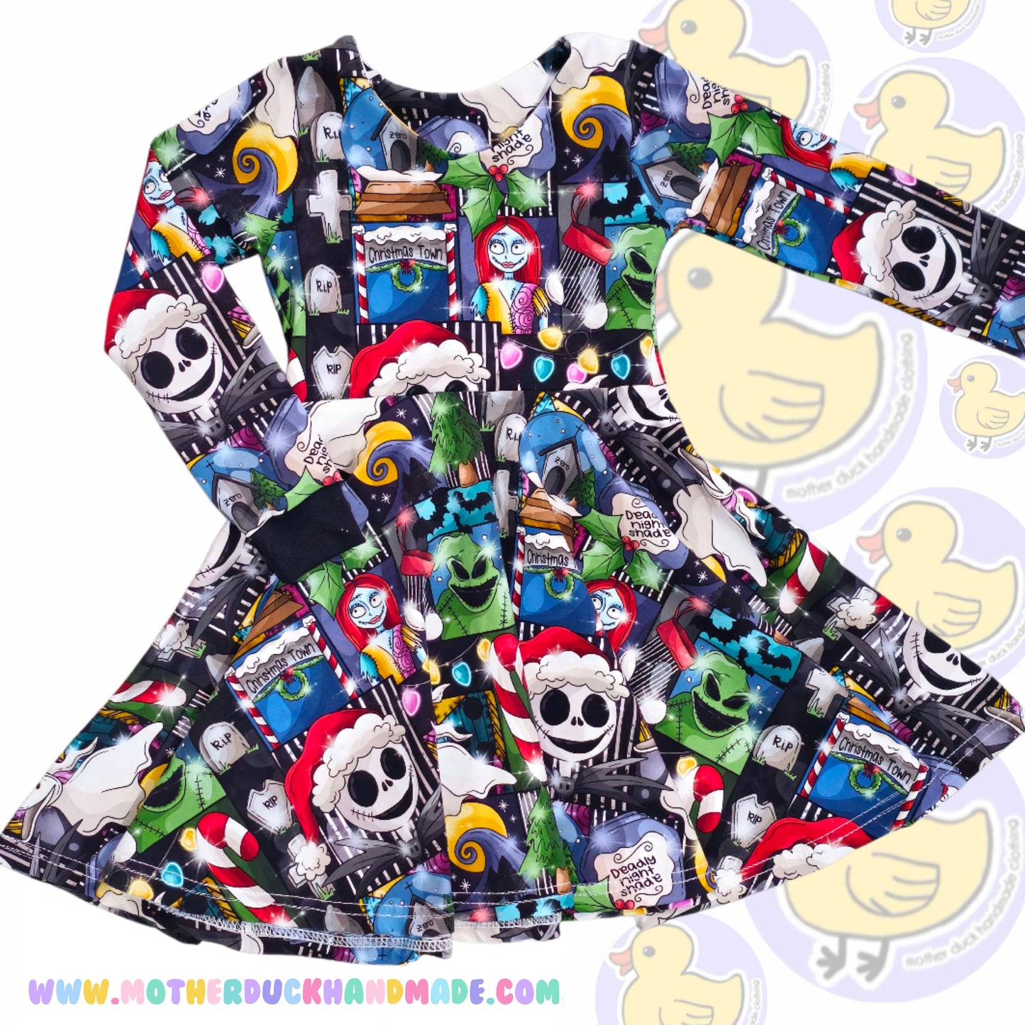 Childrens classic full circle twirly dress (0-12Y)