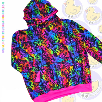 Womens/Teens curve fit hoodie (UK4-28)