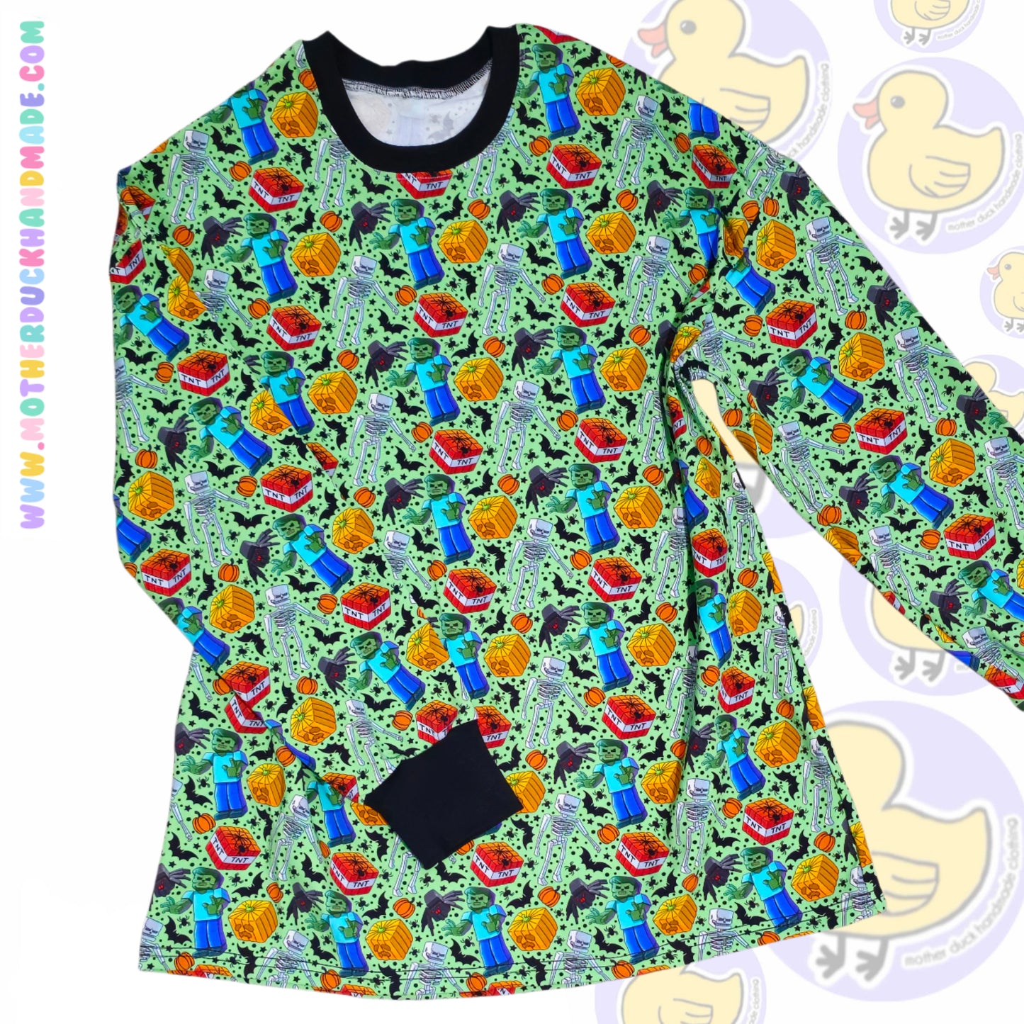 Womens/Teen oversized fit Long sleeve top (UK4-28)