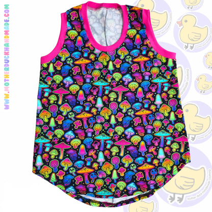 Womens/Teens Curved Hem Vest (UK4-28)