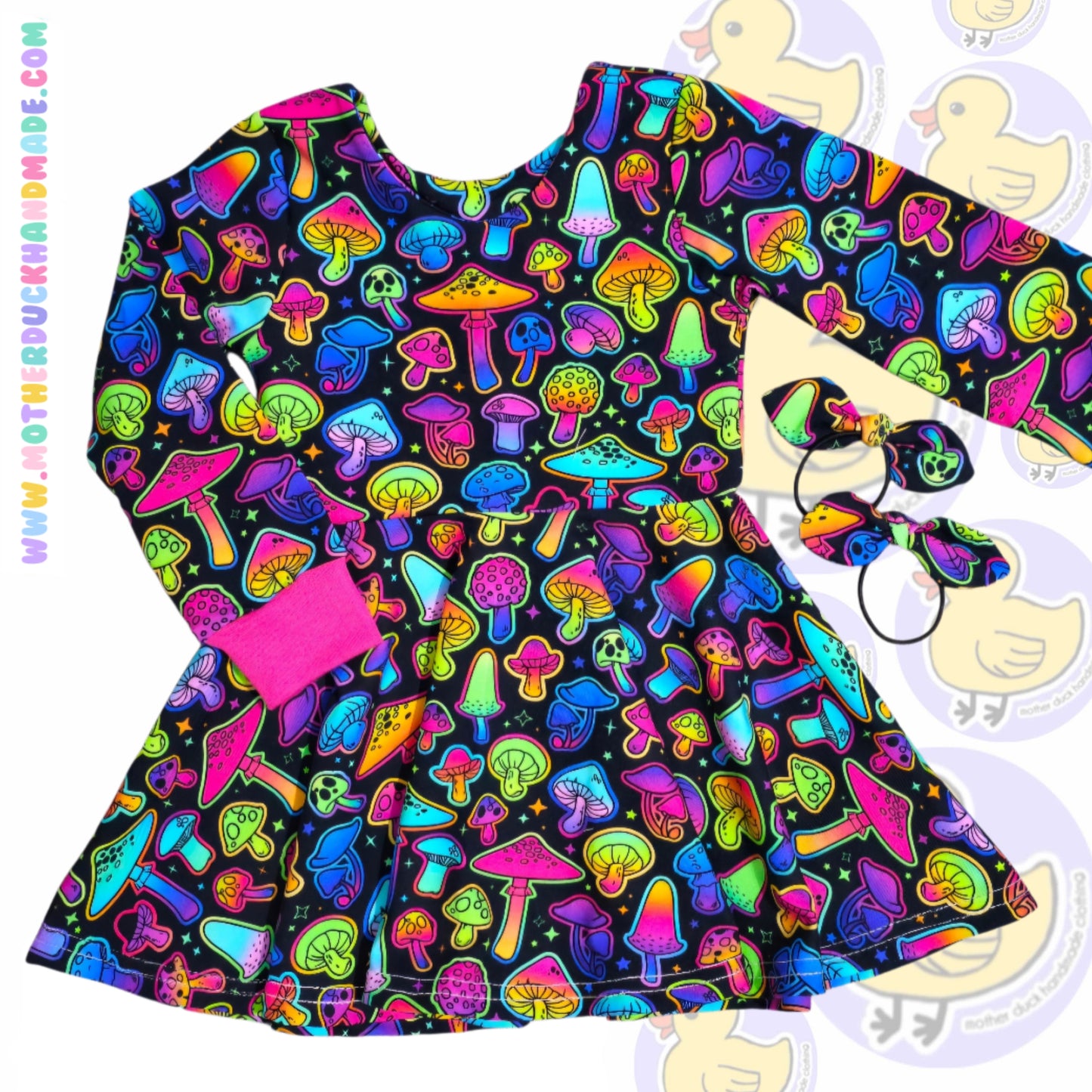Childrens classic full circle twirly dress (0-12Y)