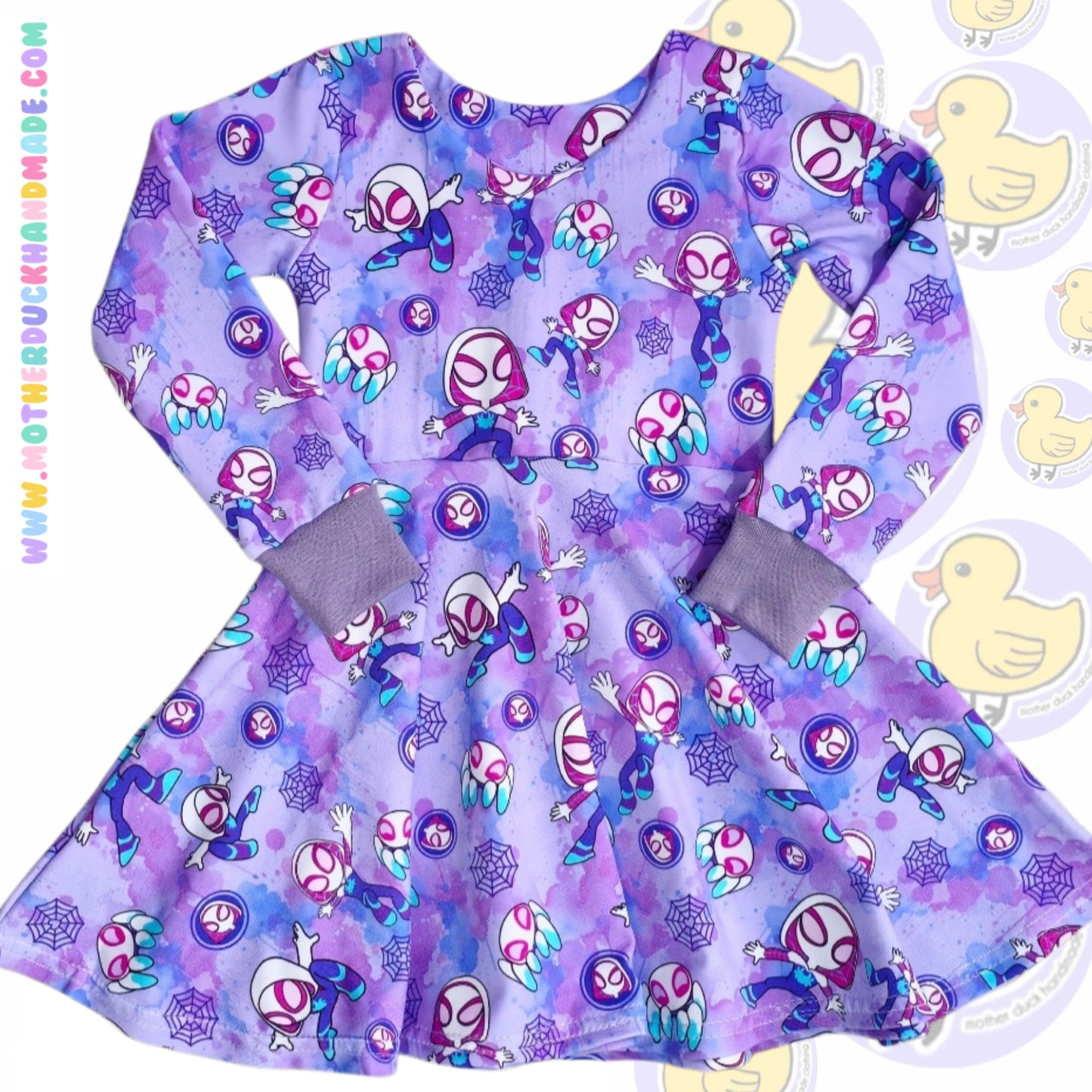 Childrens classic full circle twirly dress (0-12Y)