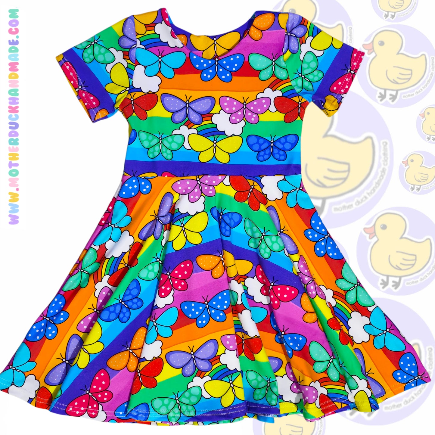 Childrens classic full circle twirly dress (0-12Y)