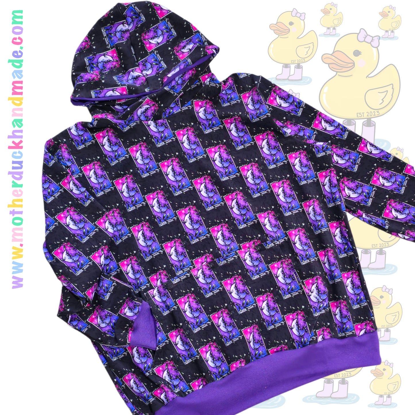 Womens/Teens curve fit hoodie (UK4-28)