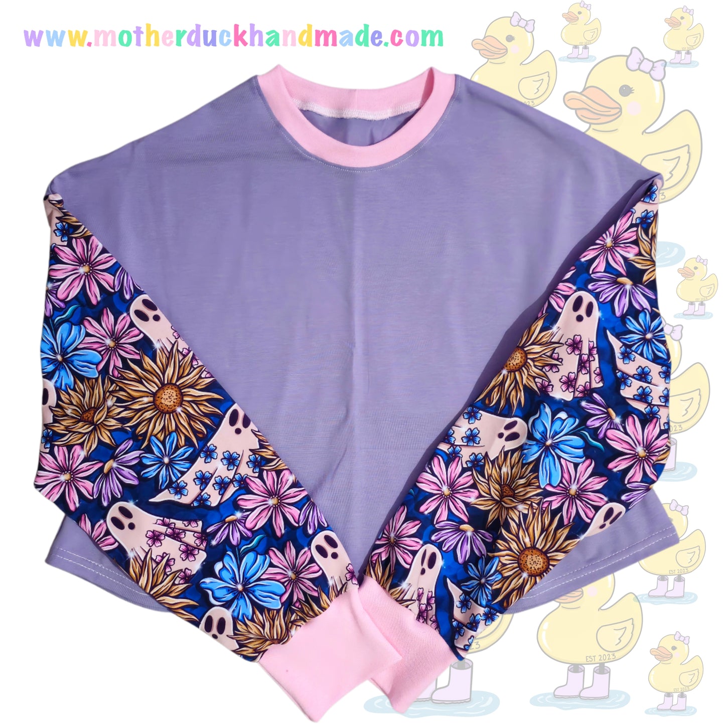 Womens/Teens oversized CROPPED tee - Long or Short sleeve (UK4-28)