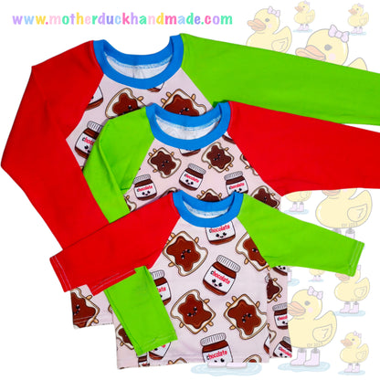 Childrens Raglan tshirt & long sleeve - slim fit (NB-10Y)