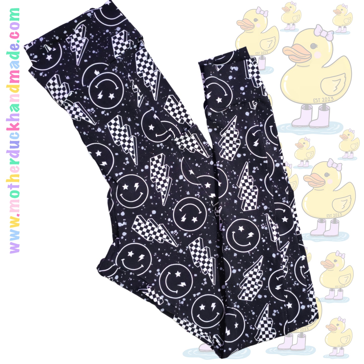 Womens/Teens POCKET high rise leggings (UK4-28)
