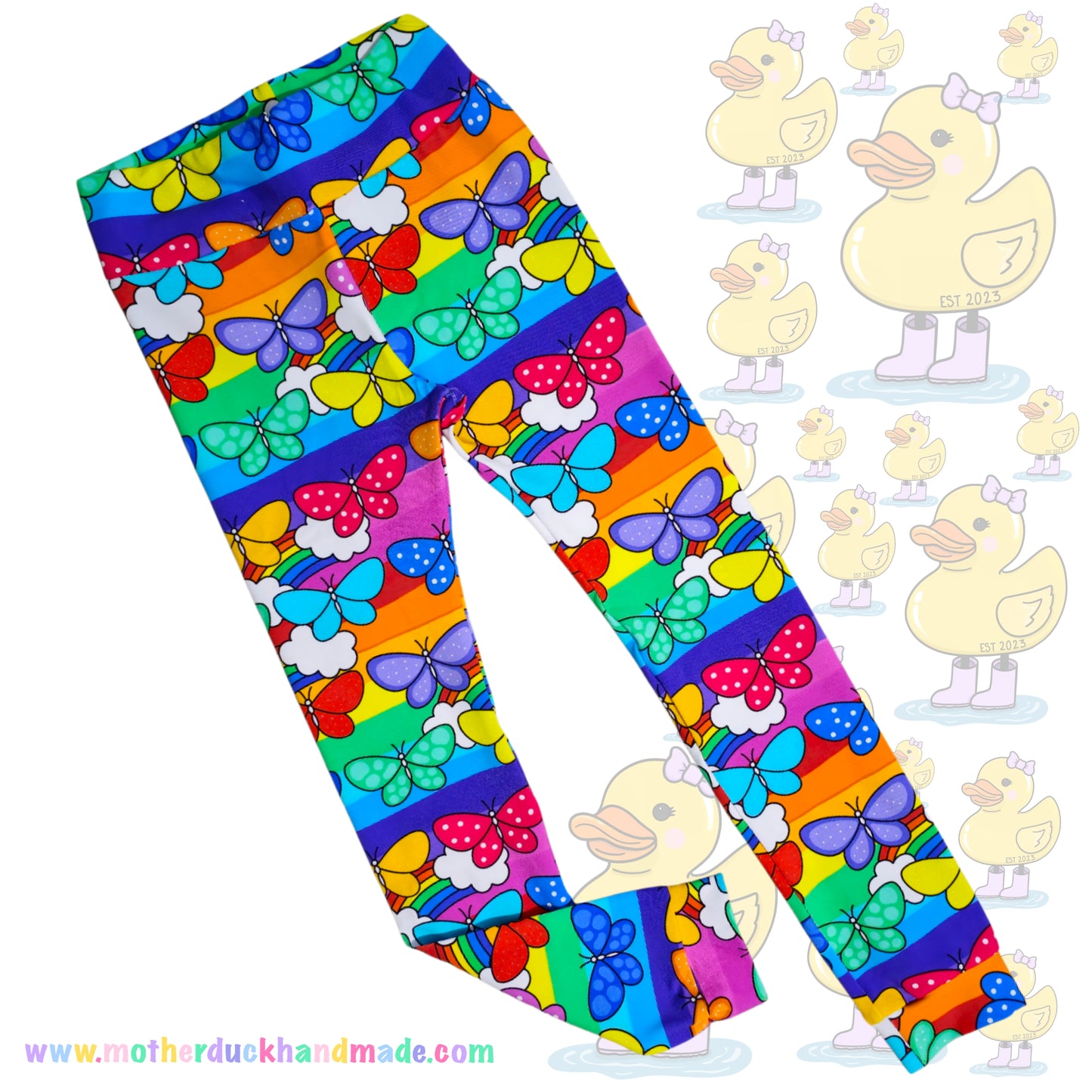 Childrens leggings - Yoga waistband (0-11Y)