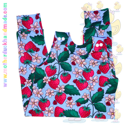 Childrens Long romper - Shoulder snaps (0-6Y)