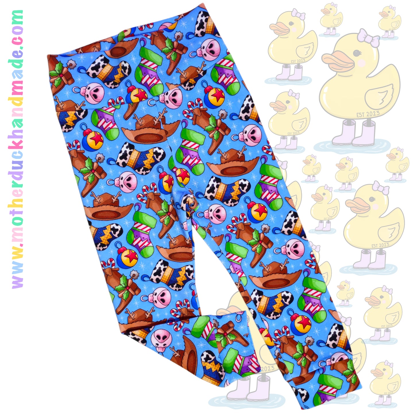 Childrens leggings - Yoga waistband (0-11Y)