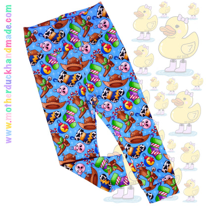 Childrens leggings - Yoga waistband (0-11Y)