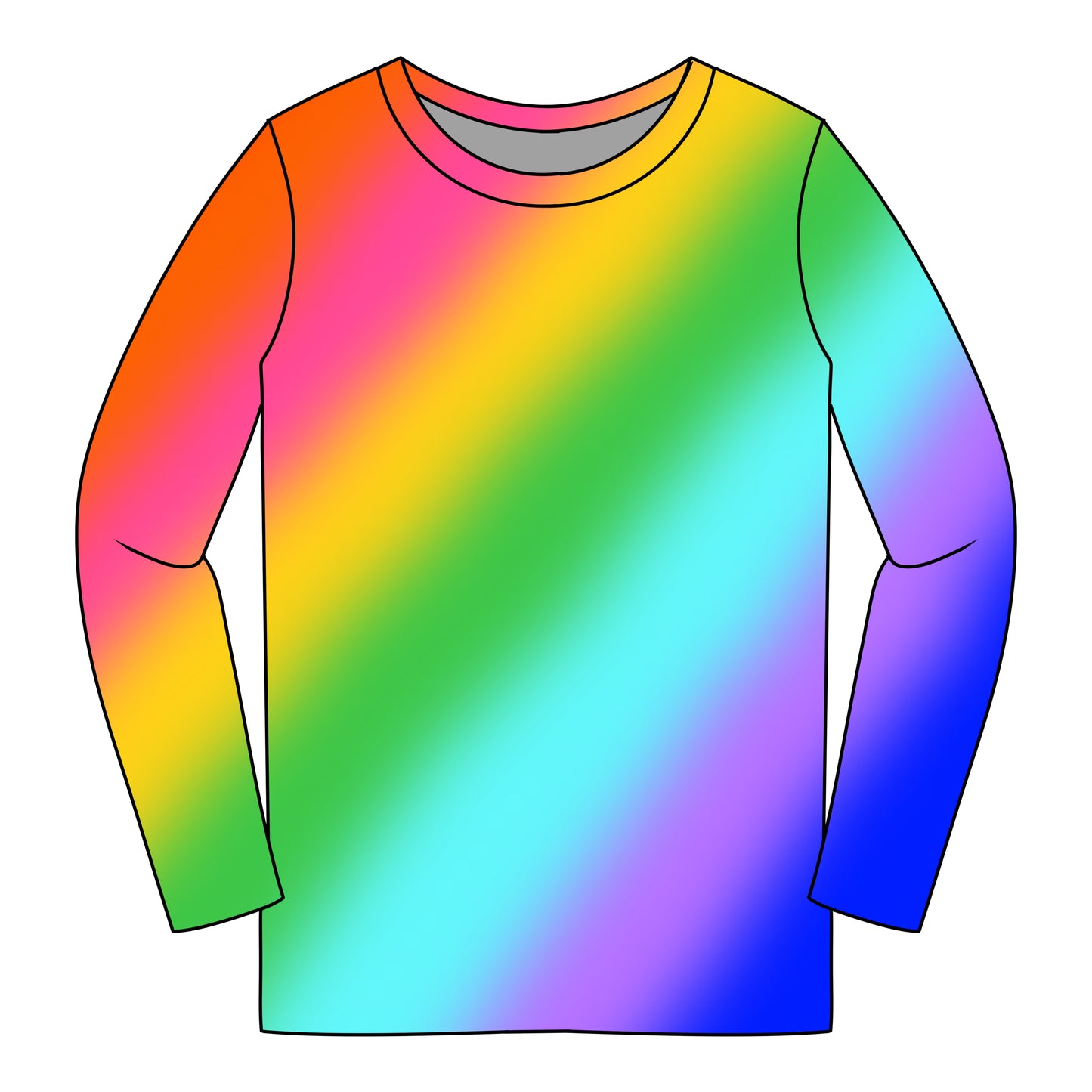 WARDROBE ESSENTIAL Childrens classic long sleeve (0-14Y)