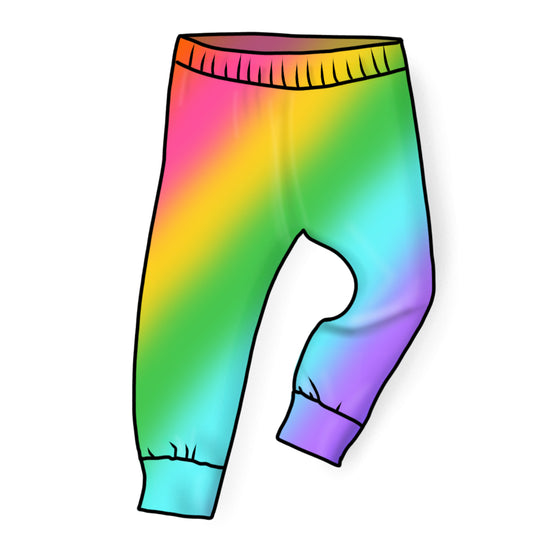 WARDROBE ESSENTIAL Childrens leggings - YOGA WAISTBAND (0-11Y)