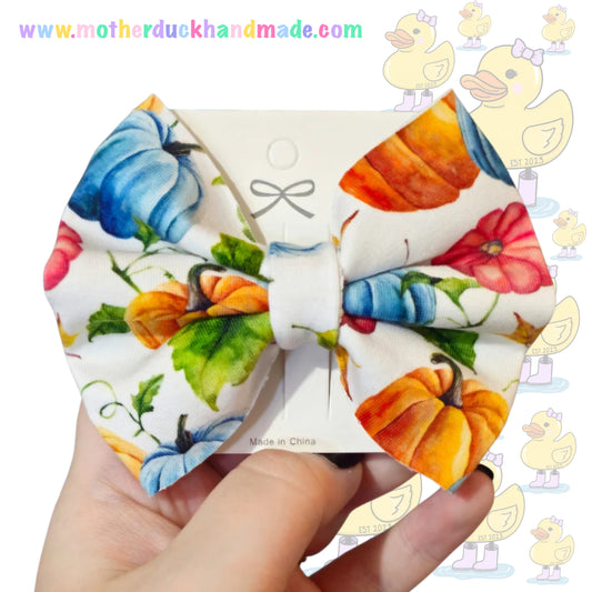 Clip in Hair Bows - 3" 4" 5" 6"