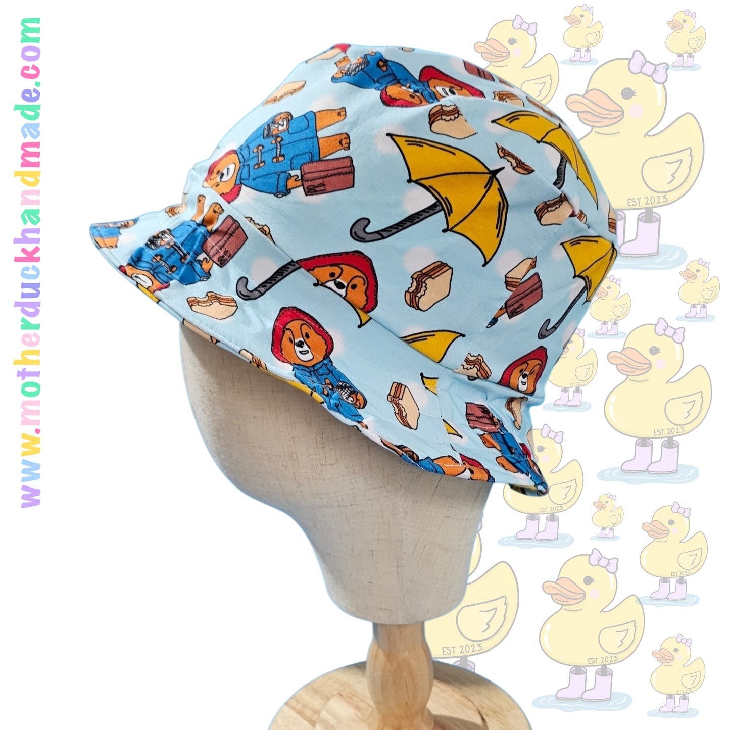 Summer sun hat - Reversible (Newborn - Adults XL)
