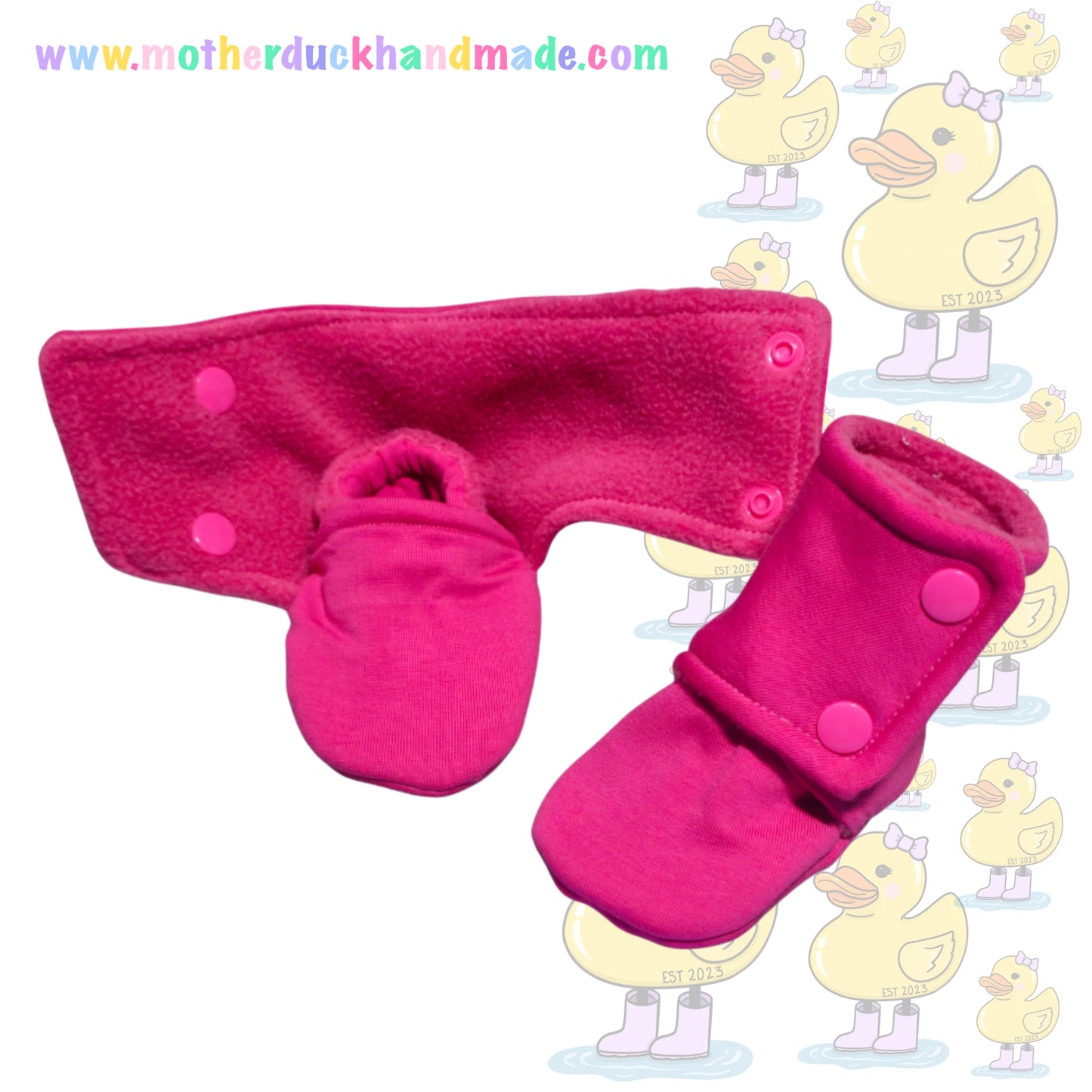 Full cover baby booties (0-24m)