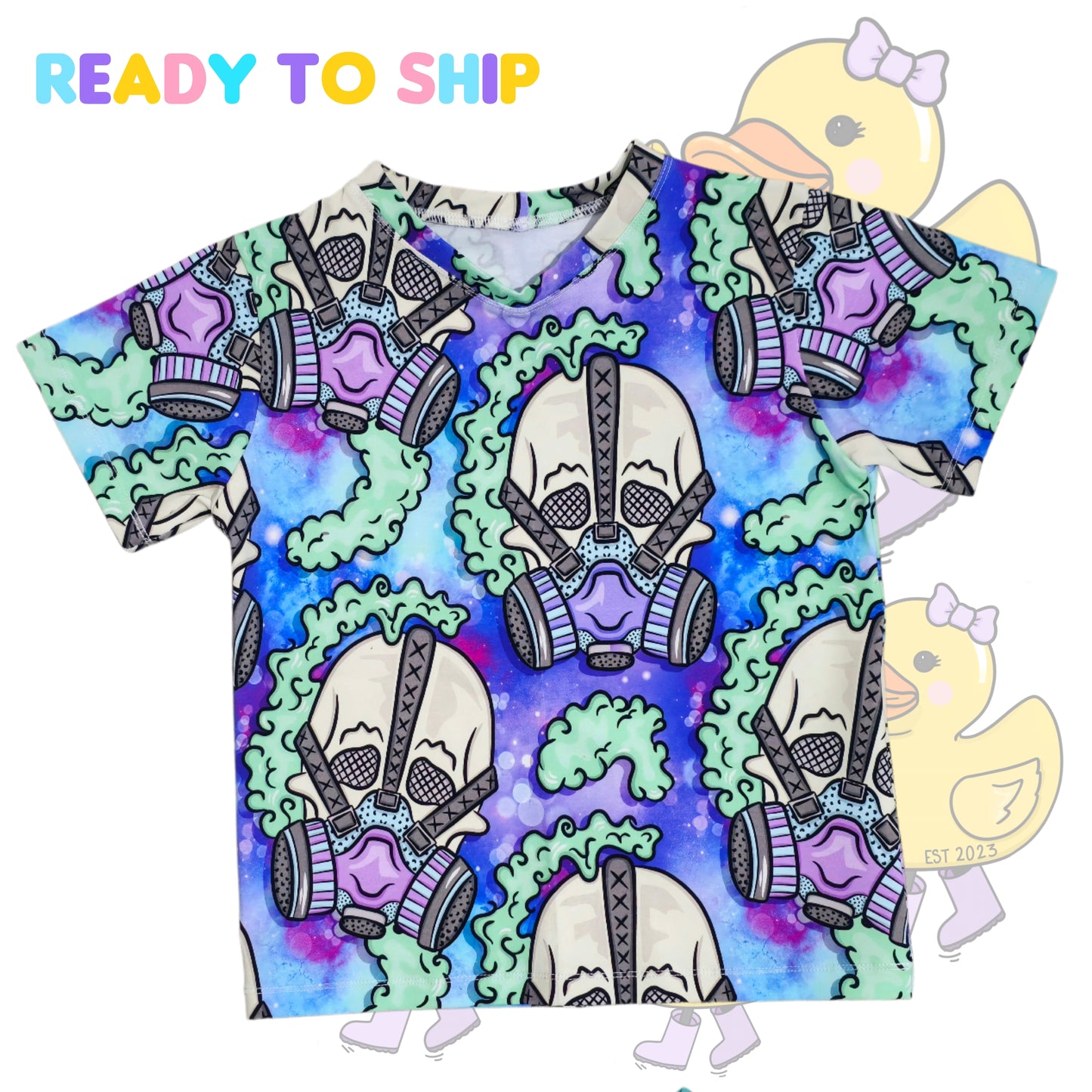 3-4 YEARS - Gas mask classic tshirt