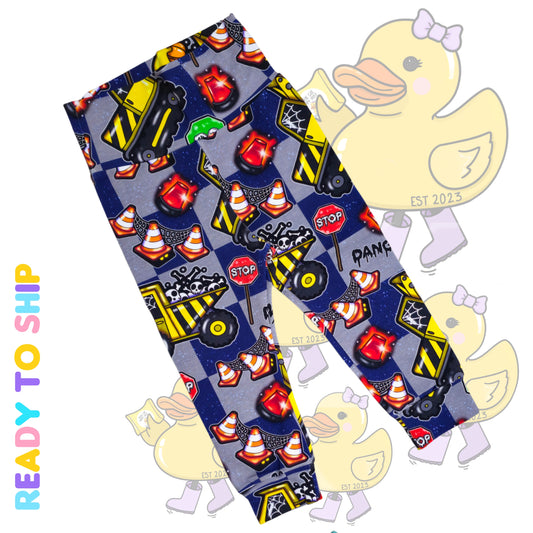 9-12 MONTHS - Danger leggings (Yoga,cuffed)