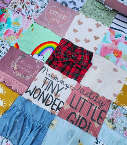 Keepsake memory blankets & cushions