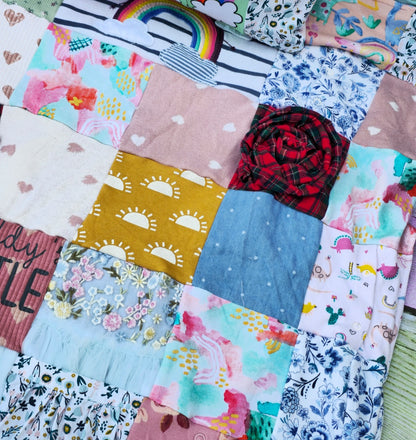Keepsake memory blankets & cushions