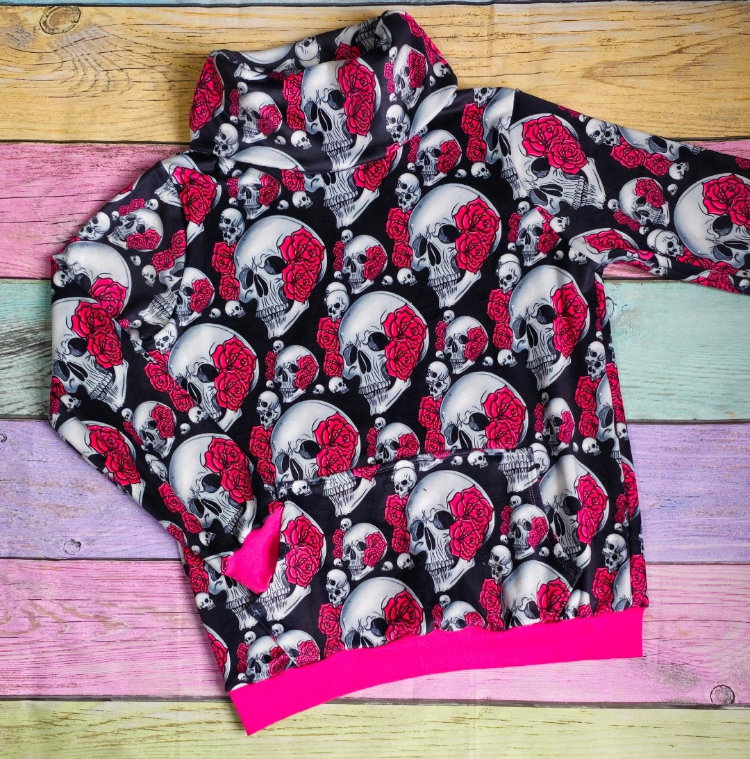Adult cowl neck jumper