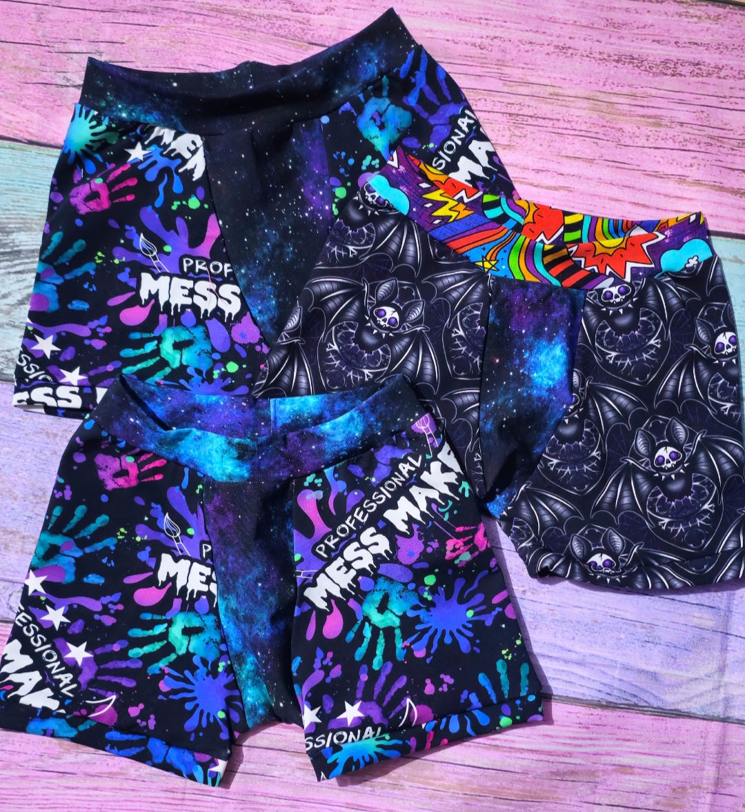 Scrappy pants! Boxer shorts