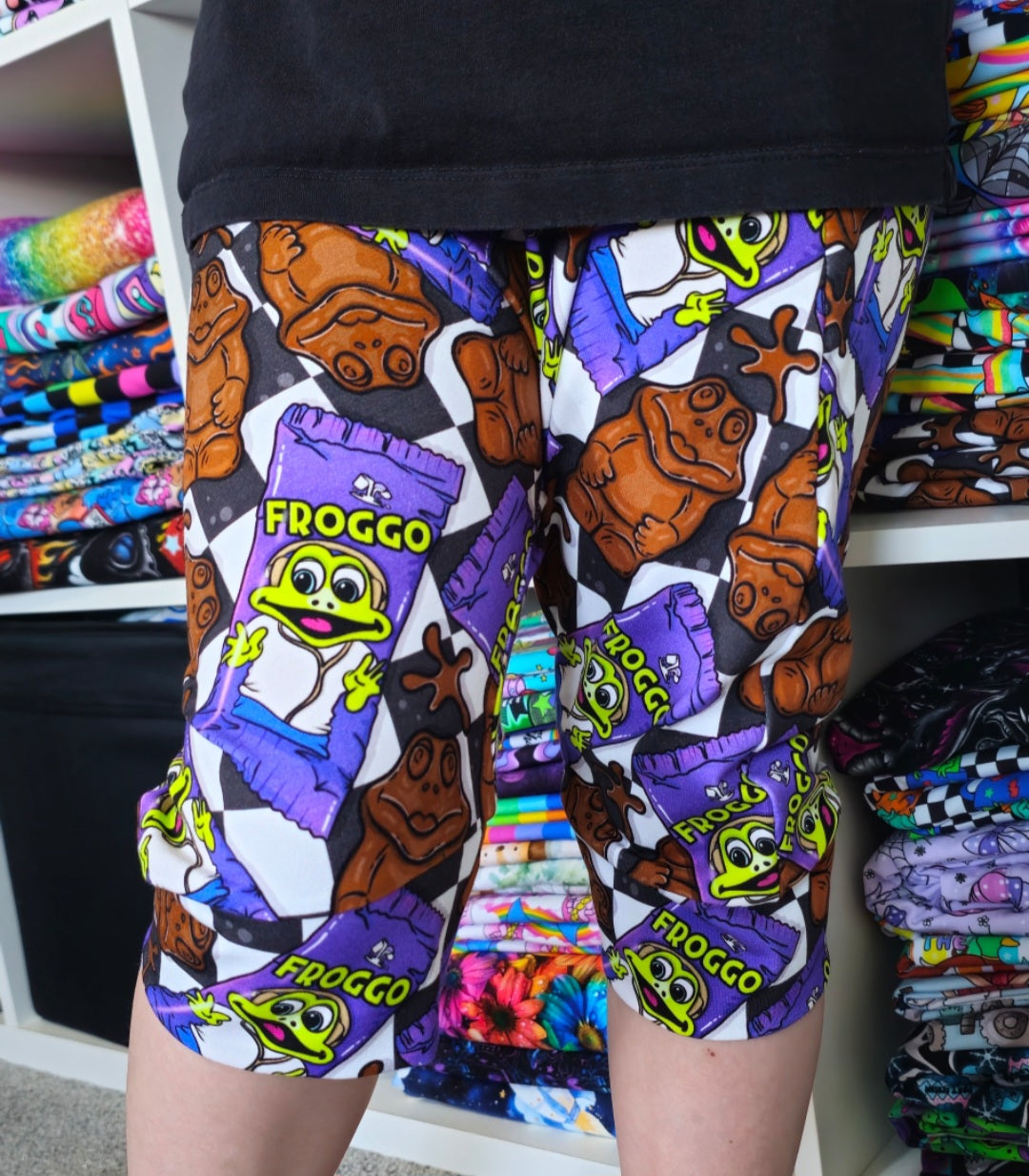 Childrens Drop Crotch Shorts - Rolled hem or Cuffed (Prem-12Y)