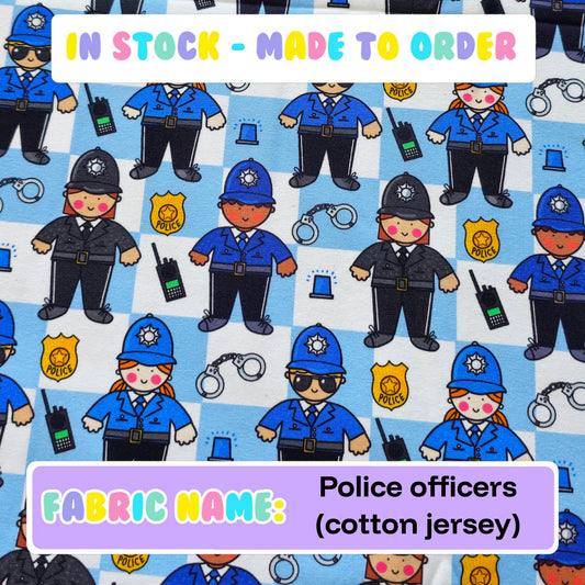 IN STOCK - Police officers (cotton jersey)