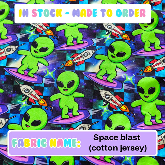 IN STOCK - Space blast (cotton jersey)